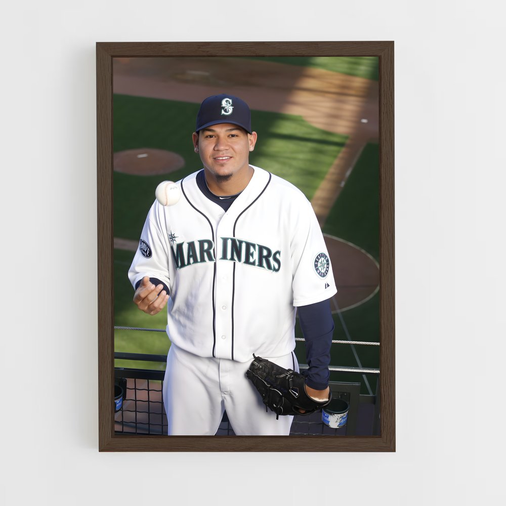 Poster Felix home – affiche Baseball (vue 5)
